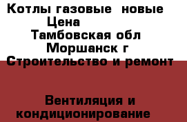 Котлы газовые, новые › Цена ­ 15 000 - Тамбовская обл., Моршанск г. Строительство и ремонт » Вентиляция и кондиционирование   